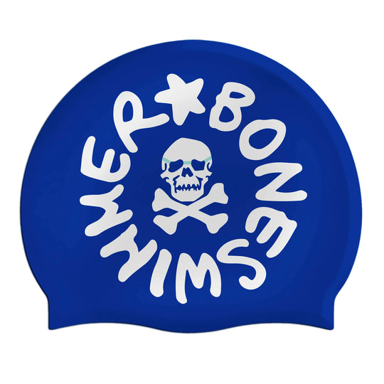 HEADPHONES "LOGO" royal + white