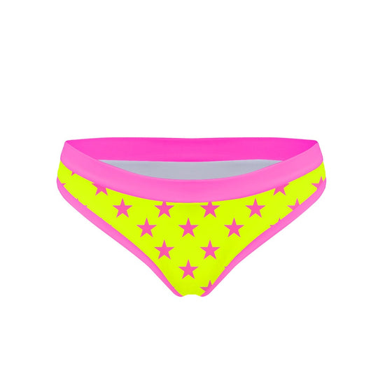 BIG SUR GIALLO STELLE FUCSIA FLUO - L024BIF // LastChance