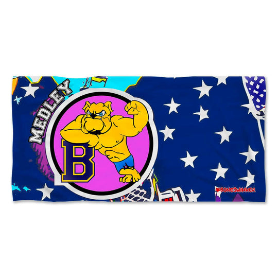 LARGE MICROFIBER TOWEL - 357T MEDLEY