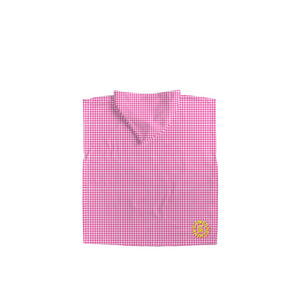 PONCHO 2/4 ANNI  - 002PKF VICHY PINK // LastChance
