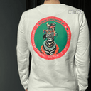 WHITE SWEATSHIRT - ZEBRA // LastChance