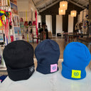 KNITTED HAT - NAVY BLUE // LastChance