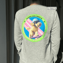 SWEAT-SHIRT GRIS - CANICHE // LastChance