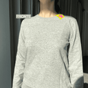 FELPA GRIGIA - STELLA FUCSIA // LastChance