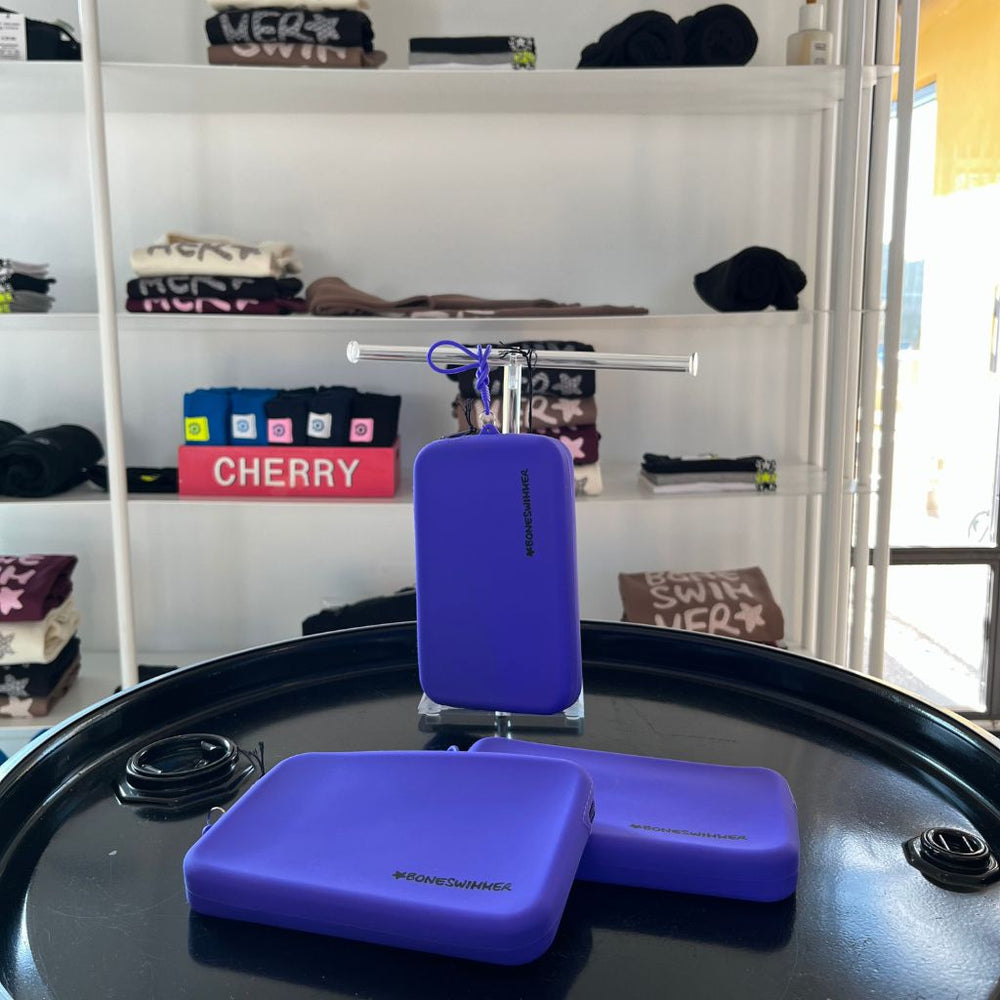 POCHETTE SILICONE - VIOLA