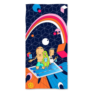 LARGE MICROFIBER TOWEL - 322TF ATOMIC