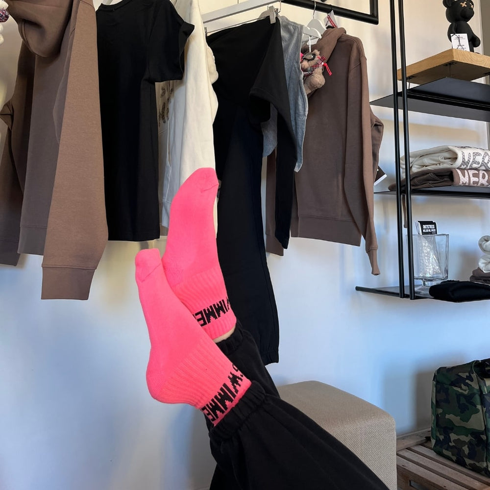 CALZE SPORT - FUCSIA FLUO