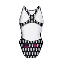 WOMEN'S ONE PIECE SWIMSUIT - PINUP - 517P ETERNA - Workout