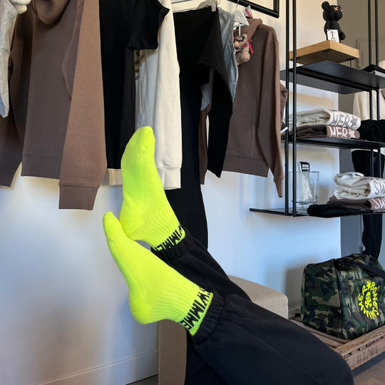 CALZE SPORT - GIALLO FLUO