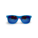 Lunettes de soleil WAIFARER - Bleu + Fuchsia fluo