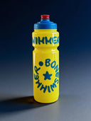 Borraccia Sport 750 ml — Boneswimmer Gialla Logo Turchese