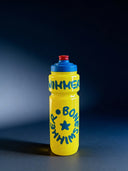 Borraccia Sport 750 ml — Boneswimmer Gialla Logo Turchese