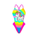 Costume da nuoto Boneswimmer per il tempo libero, modello ALTE da Bambina  L027AF PONYCORNO, con un piccolo unicorno stile cartoon