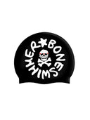 CUFFIA NERA Logo BIANCO grande