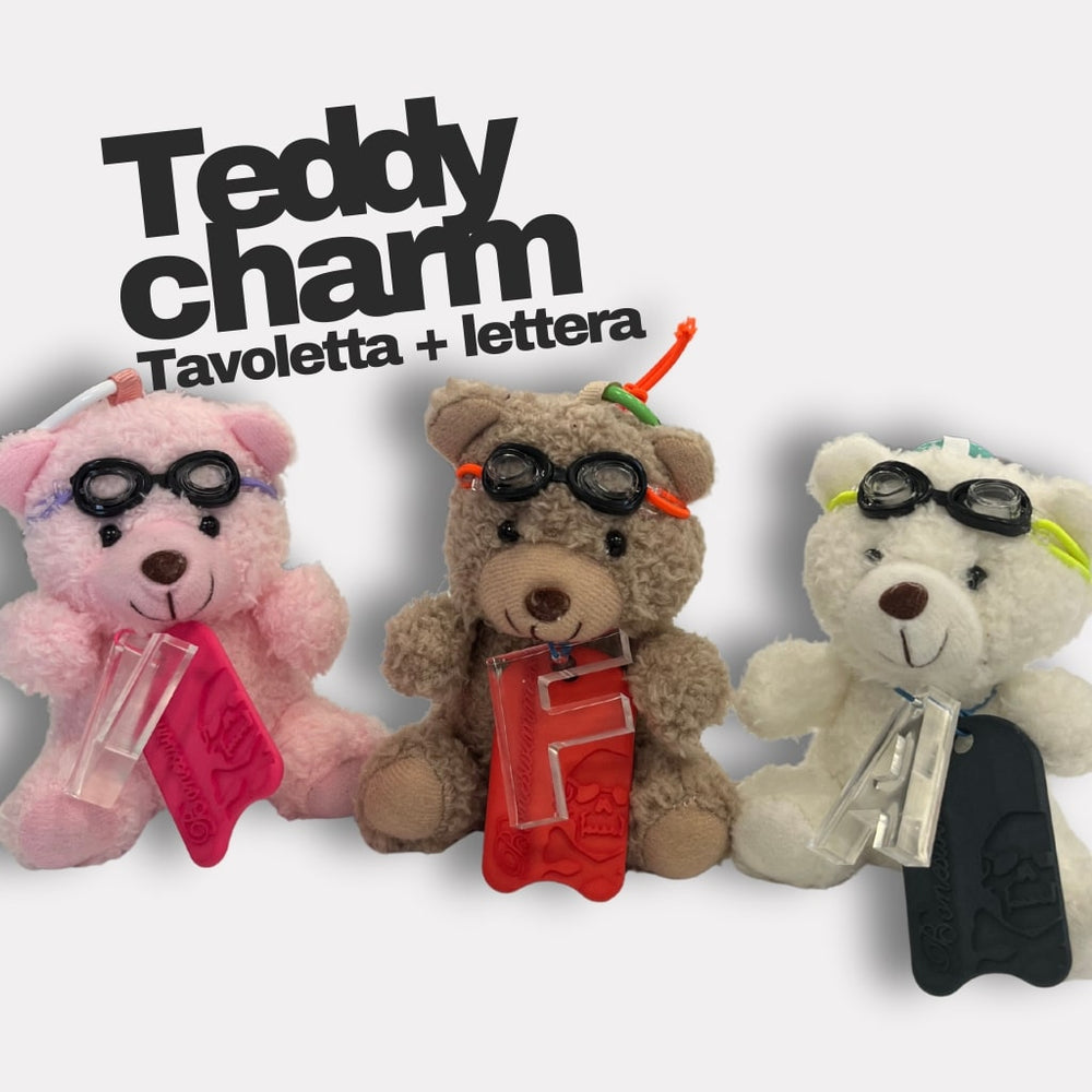 TEDDY CHARM - Tavoletta + lettera