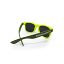 LUNETTES DE SOLEIL WAIFARER - JAUNE FLUORESCENT + VERT MILITAIRE