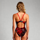 COSTUME INTERO DONNA - IBIZA - 220I TESCHIO CREMISI - Costume da allenamento