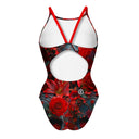 COSTUME INTERO DONNA - IBIZA - 220I TESCHIO CREMISI - Costume da allenamento