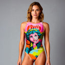 COSTUME INTERO DONNA - PINUP - 521P ILLUSA - Costume da allenamento