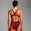 COSTUME INTERO DONNA - PINUP - 520P TESCHIO CREMISI - Costume da allenamento