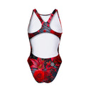 COSTUME INTERO DONNA - PINUP - 520P TESCHIO CREMISI - Costume da allenamento