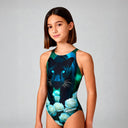 COSTUME INTERO BAMBINA - PINUP - 524P PANTERA - Costume da allenamento