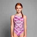 COSTUME INTERO BAMBINA - PINUP - 525P TESCHIO LANA - Costume da allenamento