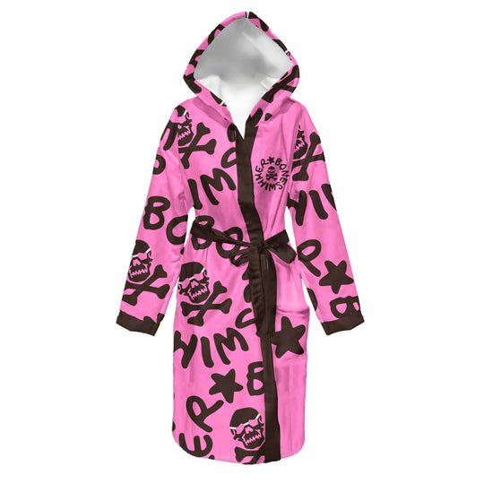 ACCAPPATOIO - 24AC ROSA LOGO CIOCCOLATO