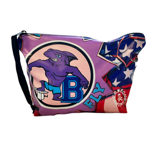 Beauty in pvc della linea Boneswimmer Fly con grafica da college americano e dedicato al nuoto a farfalla