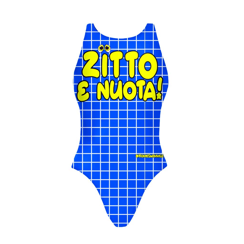 Costume Intero Piscina Donna PINUP - 505P TIGROSA