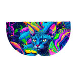 La vista posteriore del costume da nuoto Boneswimmer H2OTTO MARGÔ con un gatto sphinx circondato di pesci che nuotano