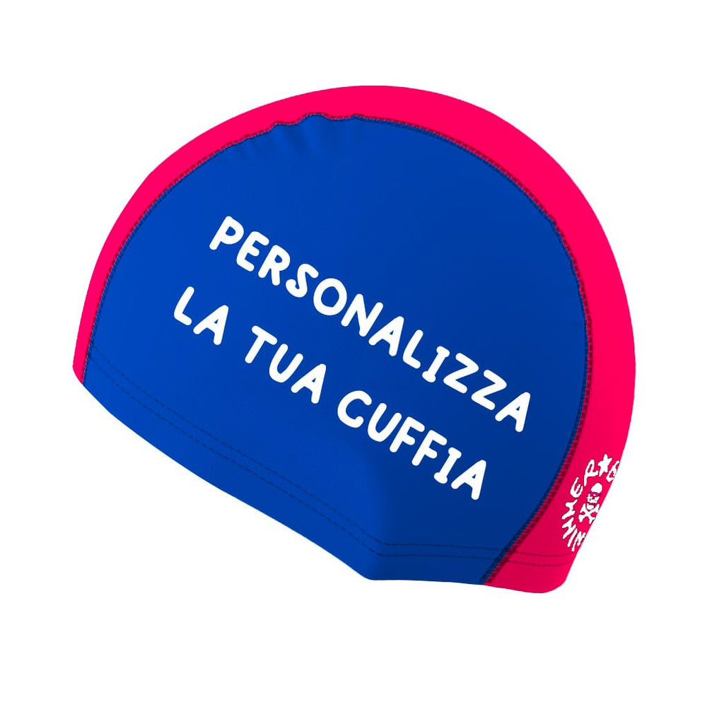 Cuffia da nuoto in lycra personalizzabile con il tuo logo o una tua grafica su disegno