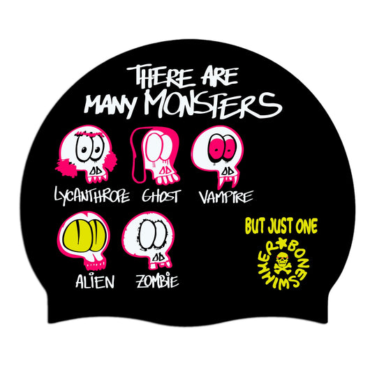 MONSTER SWIM CAP