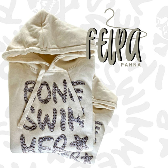 FELPA NATURALE CON CAPPUCCIO