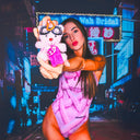 COSTUME INTERO DONNA - PINUP - 525P TESCHIO LANA - Costume da allenamento