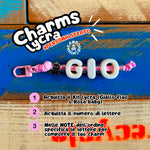 Kit per un laccetto personalizzato con lettere charms