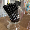 Penne a sfera Bic con logo Boneswimmer in plastica nera