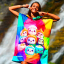 MICROFIBER PONCHO - 46PO SUSHI