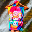 MICROFIBER PONCHO - 46PO SUSHI