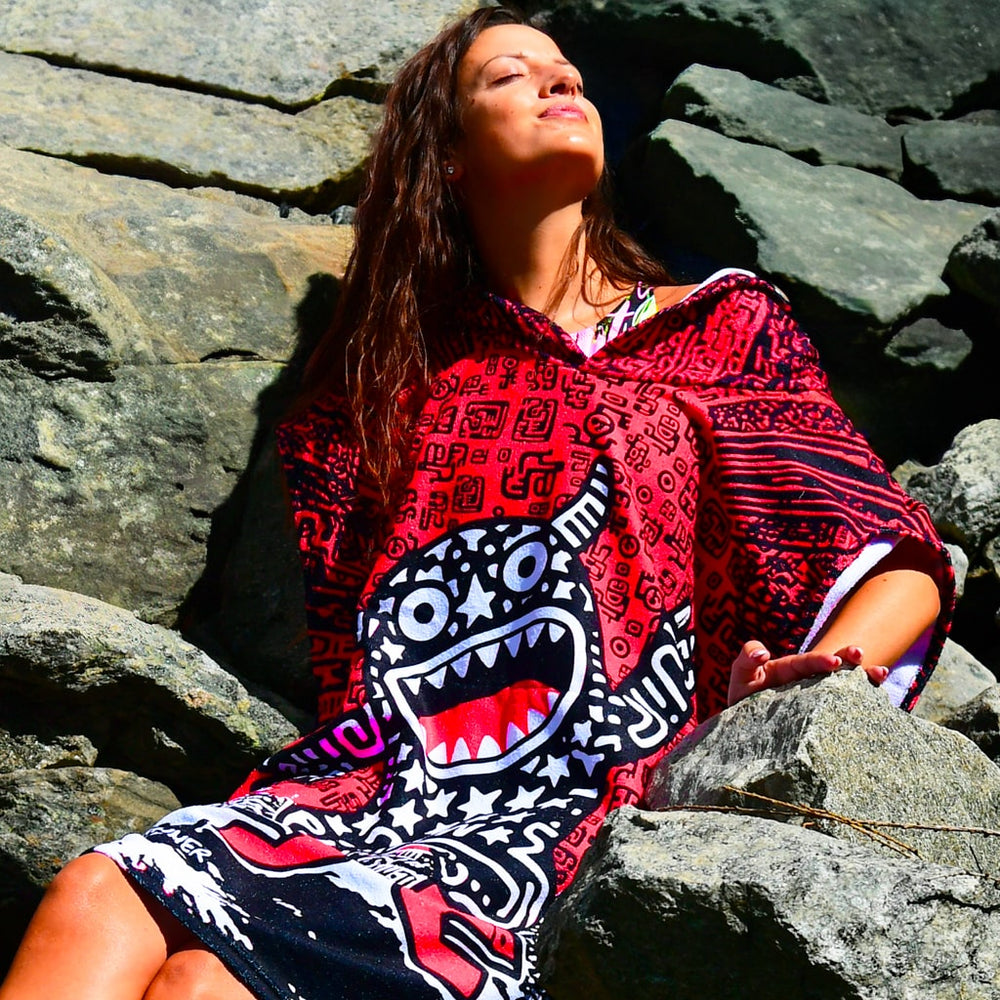 PONCHO MICROFIBRA - 45PO TRIBALE