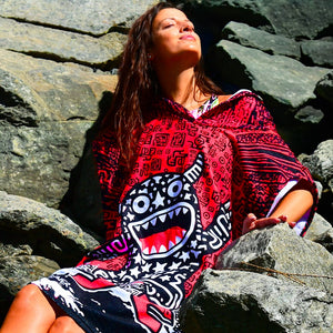 PONCHO MICROFIBRA - 45PO TRIBALE