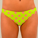 PAPEETE GIALLO STELLE FUCSIA FLUO - L024PAF // LastChance