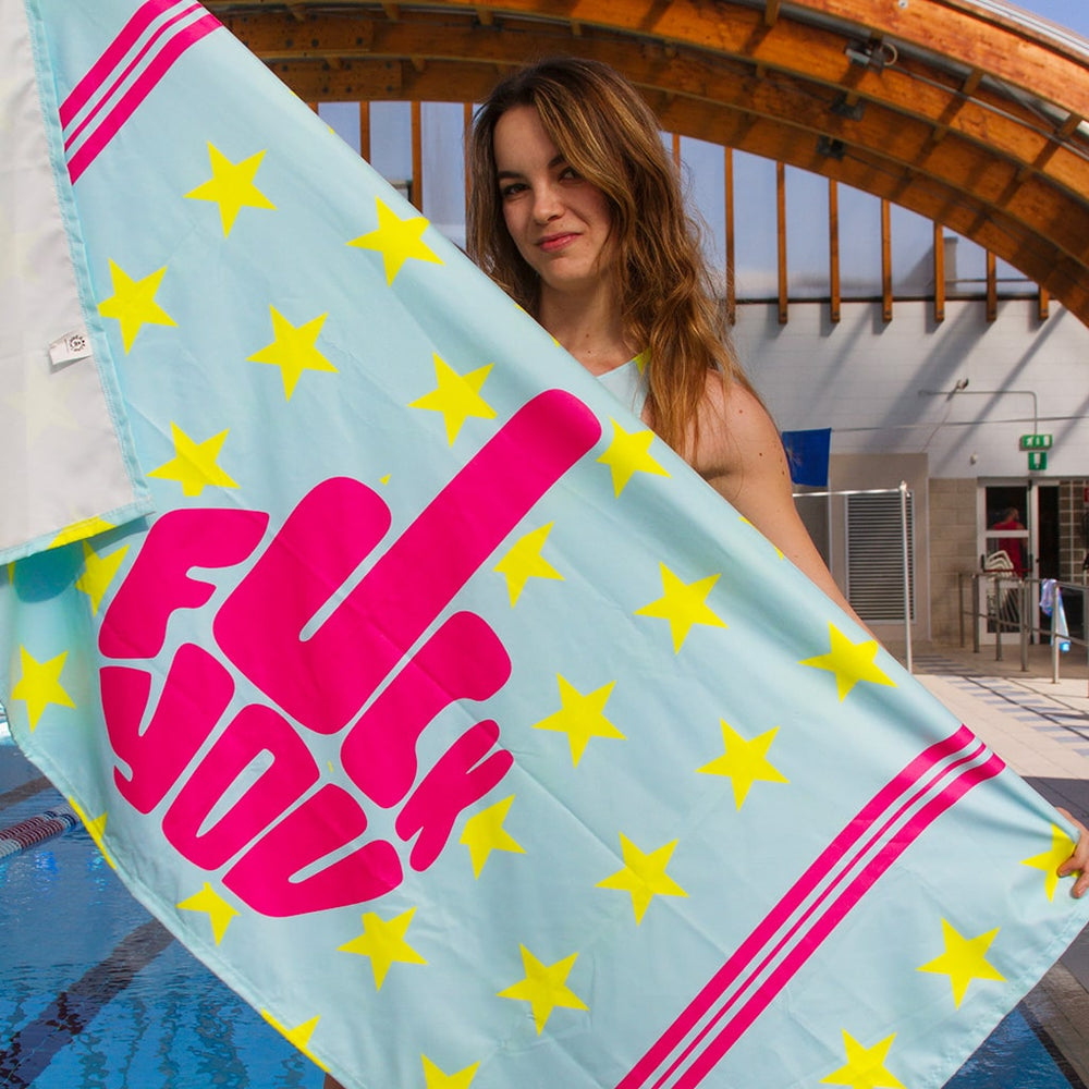 LARGE MICROFIBER TOWEL - 320T STARZ