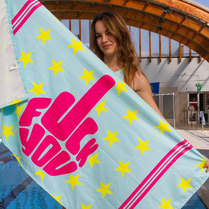 LARGE MICROFIBER TOWEL - 320T STARZ