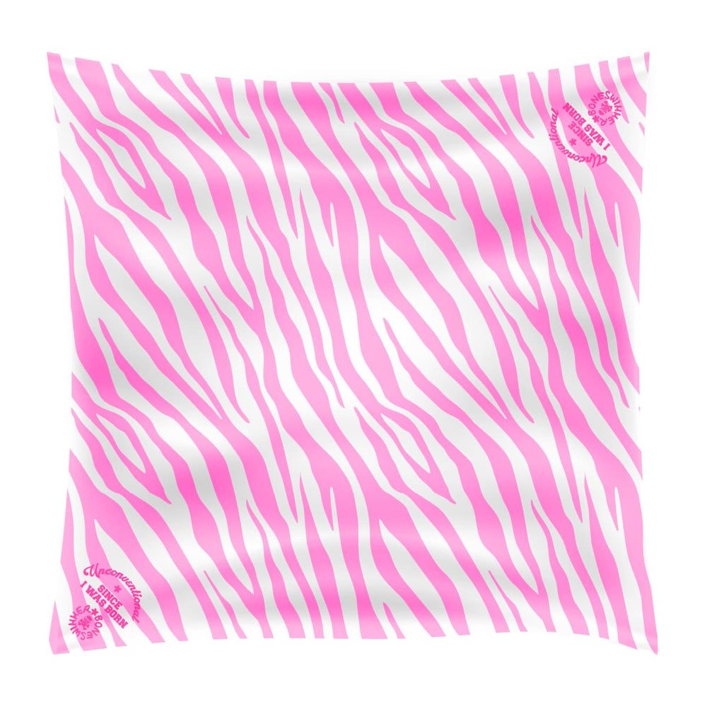 FOULARD L ZEBRA PINK // LastChance