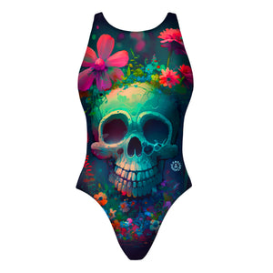 PINUP BAMBINA  - 323PF SKULL FLOWERS