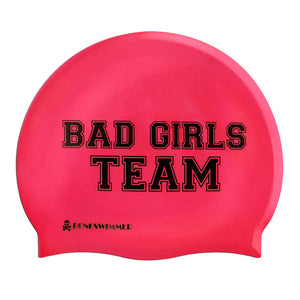 "BAD GIRL" SWIM CAP