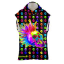 MICROFIBER PONCHO - 8POF PUNK SKULL // LastChance