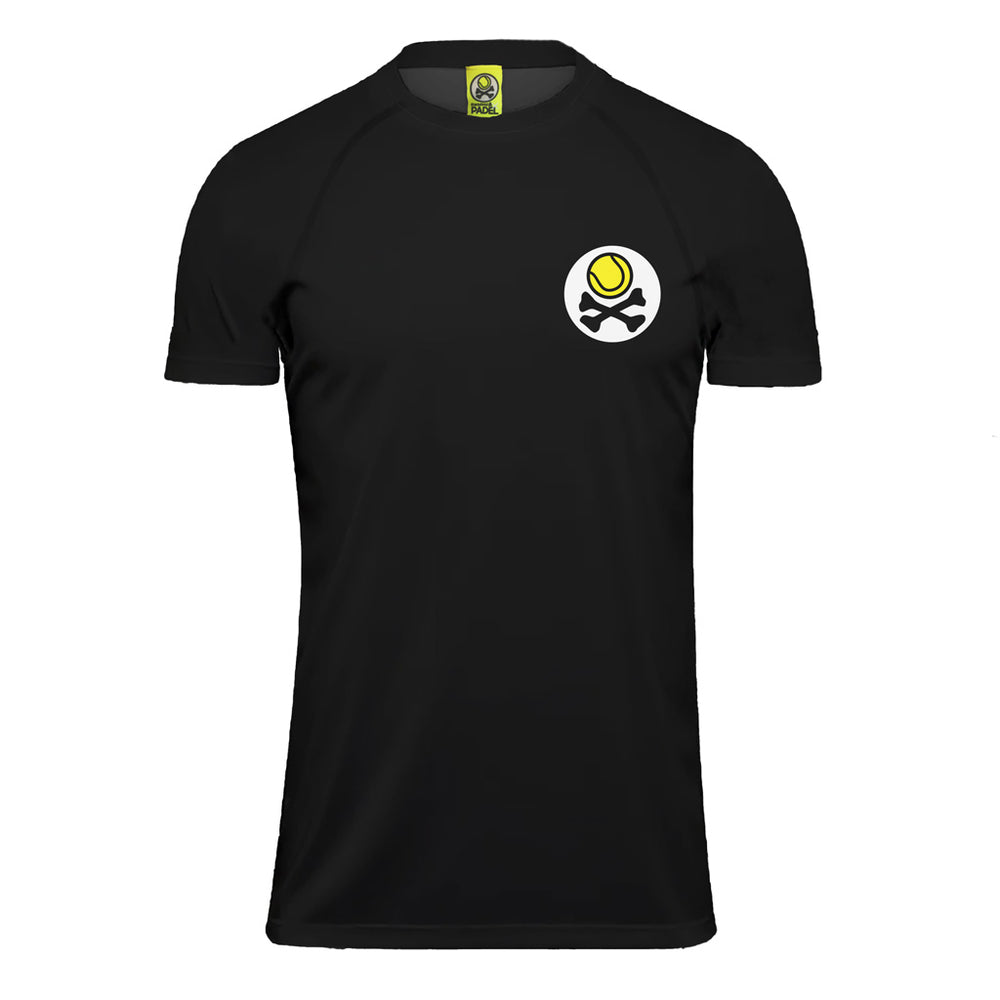 UNISEX TECHNICAL TSHIRT BLACK LOGO // LastChance