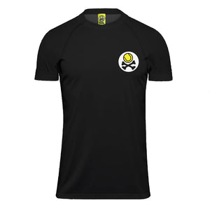 UNISEX TECHNICAL TSHIRT BLACK LOGO // LastChance
